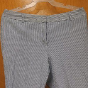 Talbots, 18W, Blue and White